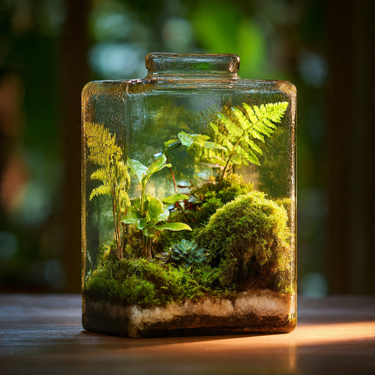 Closed Glass Terrarium Concepts