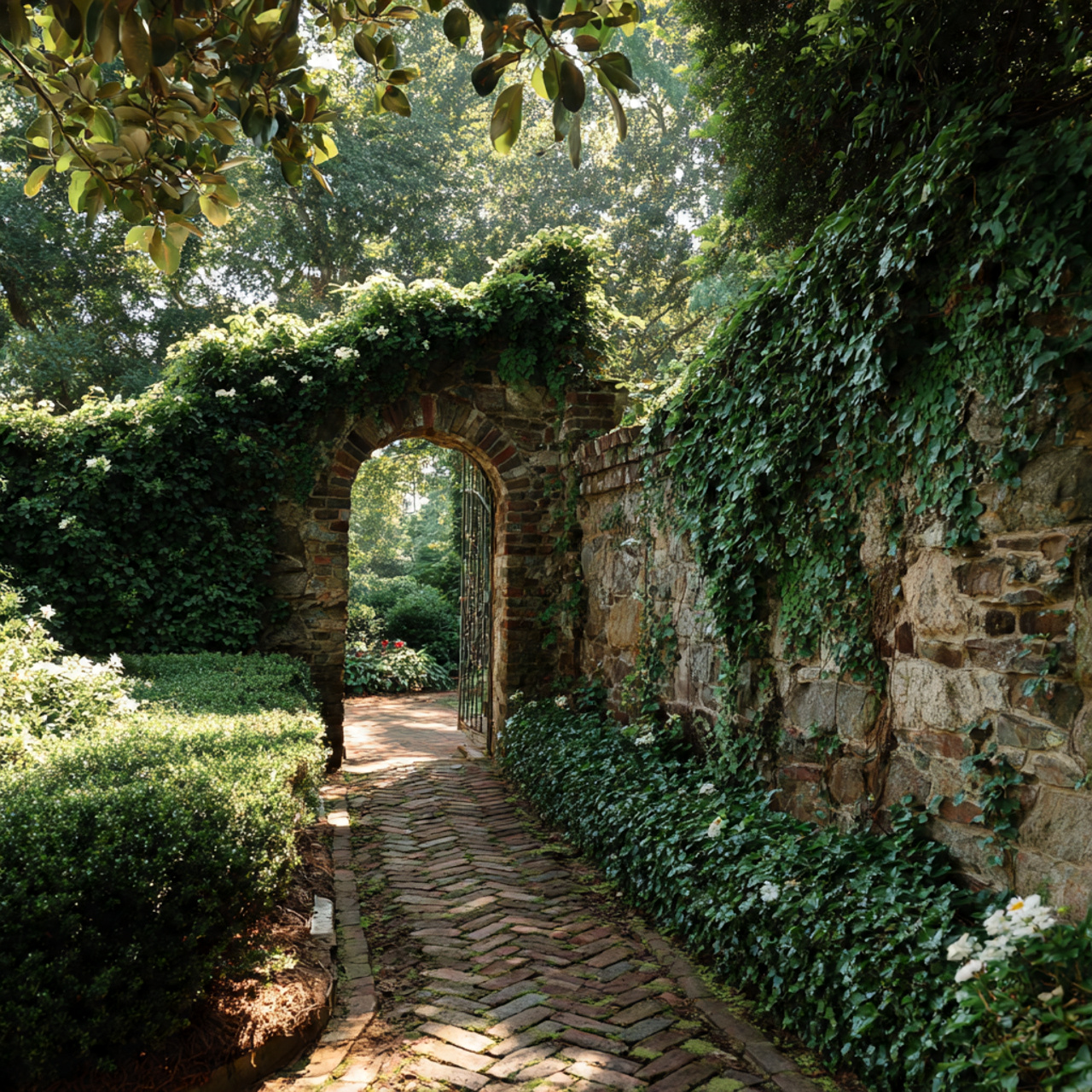 Arched Garden Walls