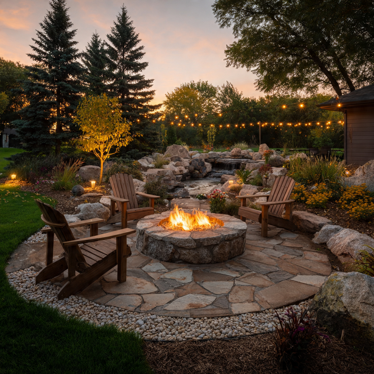 Classic Stone Fire Pit