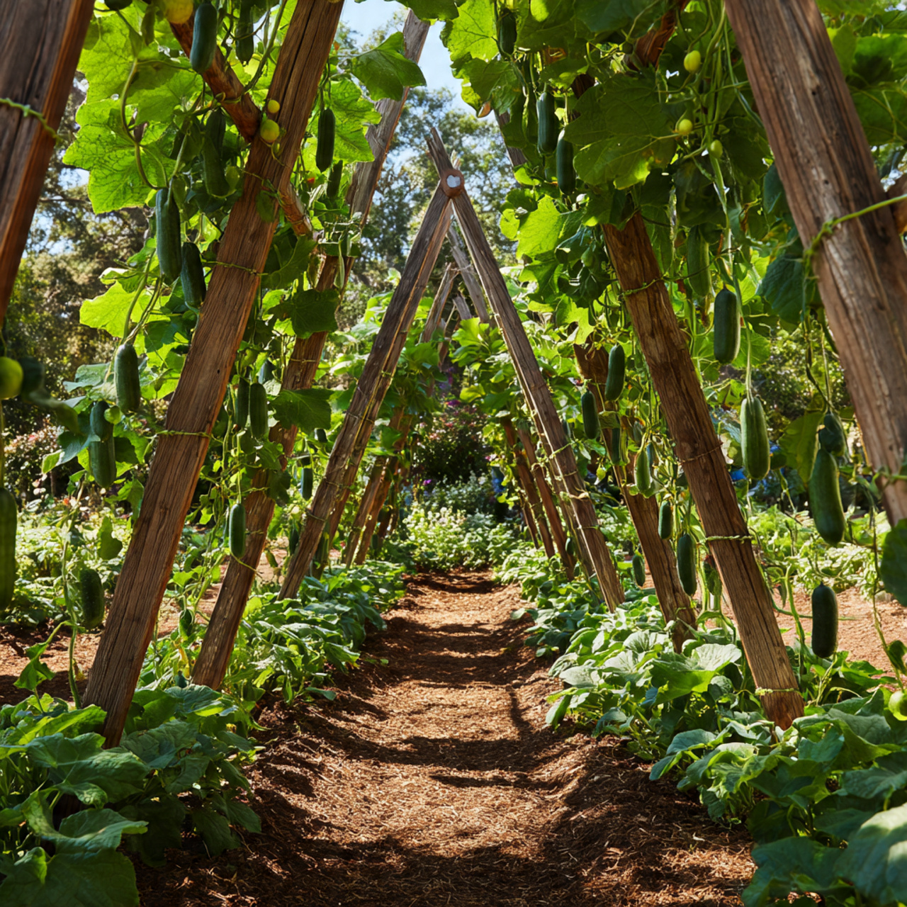 A-Frame Trellis Design