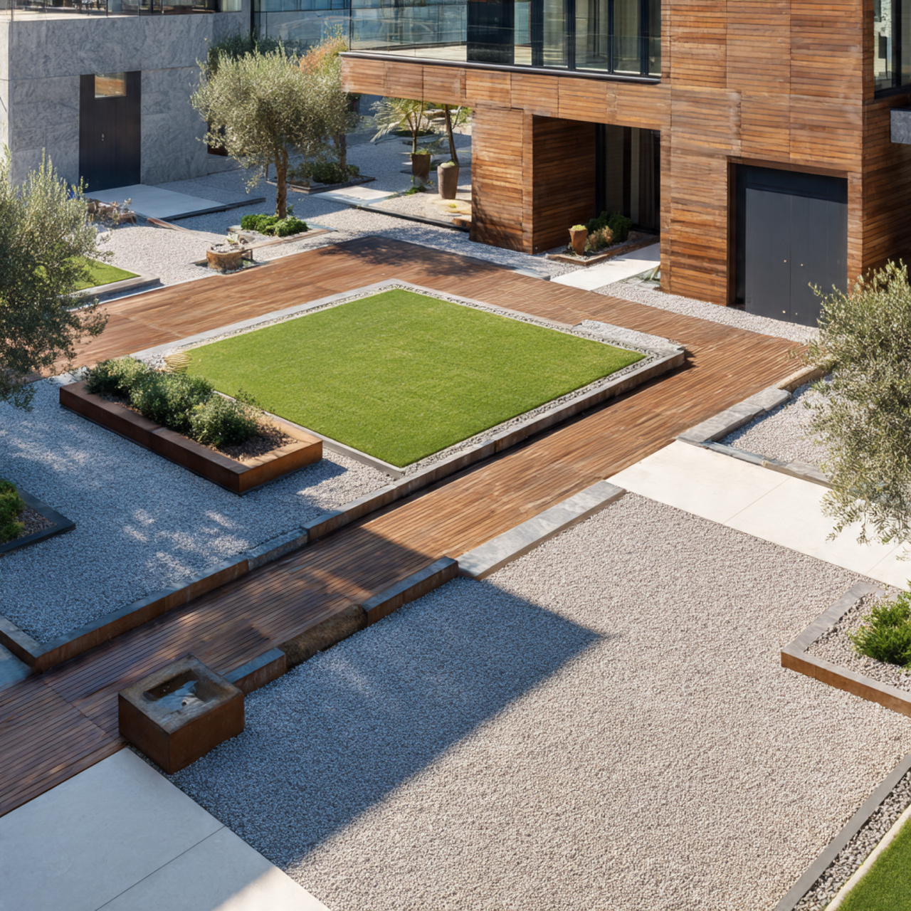Structured Lawn Areas