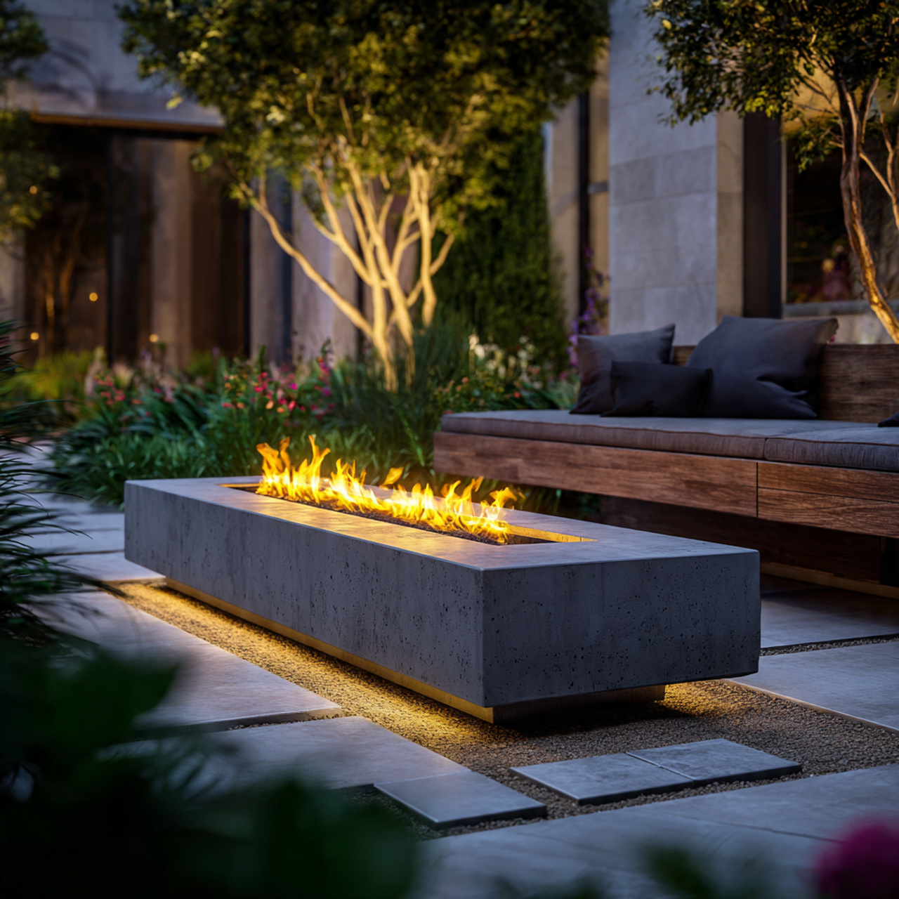 Fire Features for Warmth