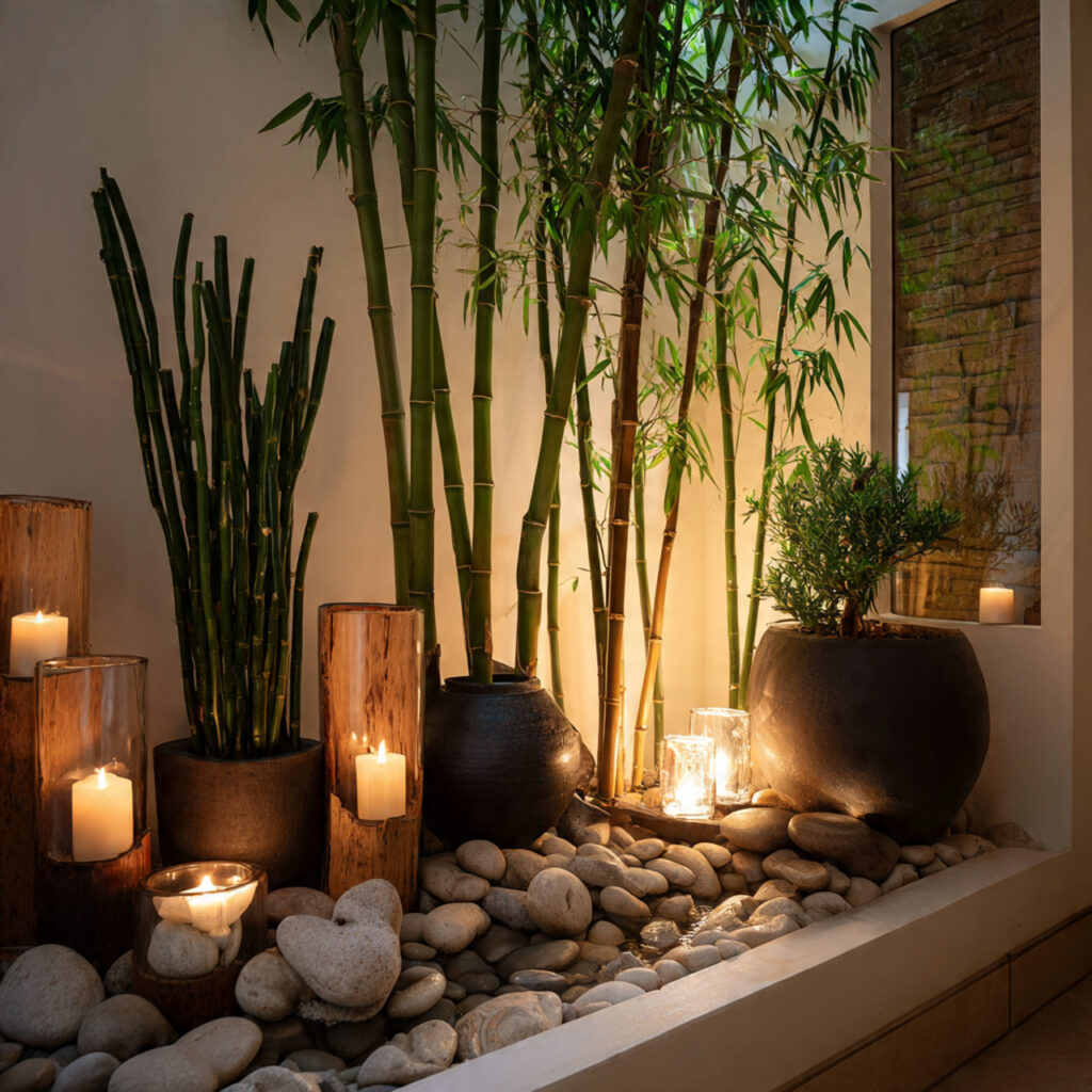 Zen Plant Corners for Mindful Moments