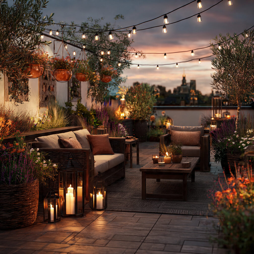 Terrace Garden Lighting