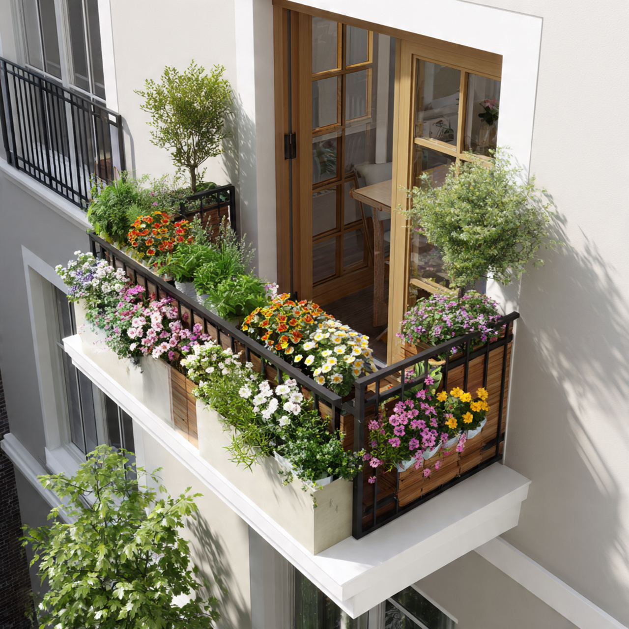 Maximize Your Railing with Clip-On Planters