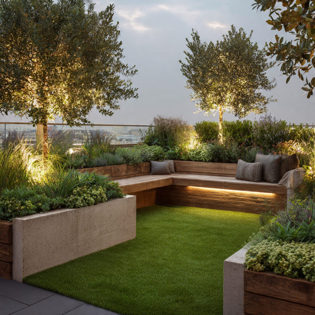 Rooftop Lawn Patches