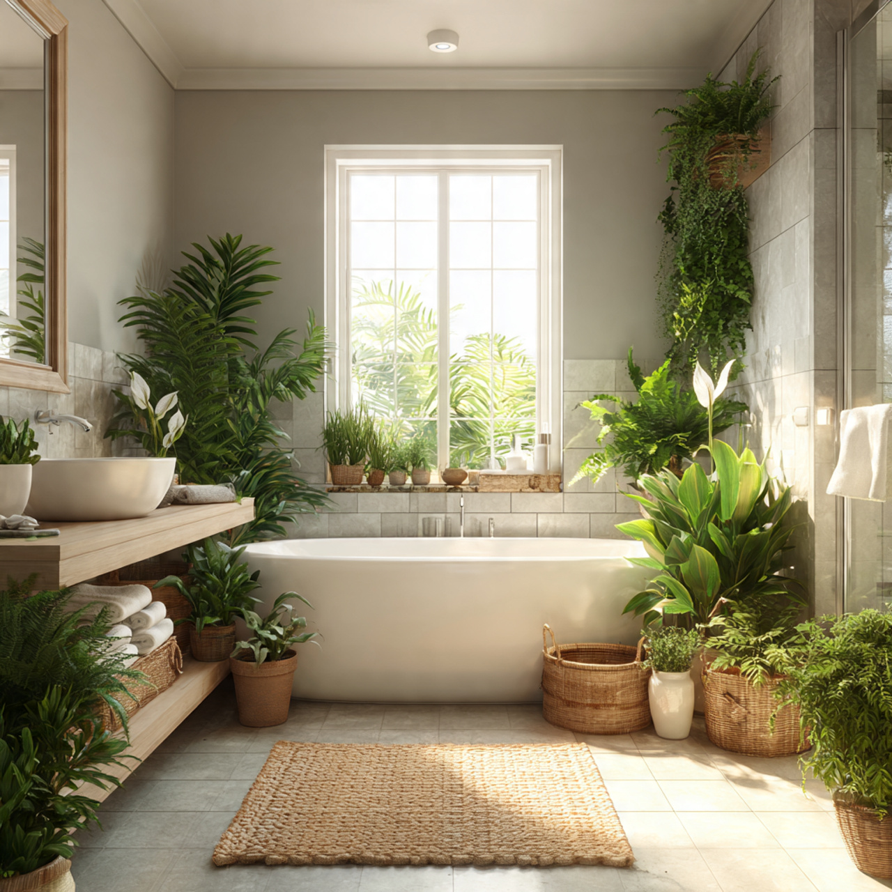 Bathroom Spa Gardens