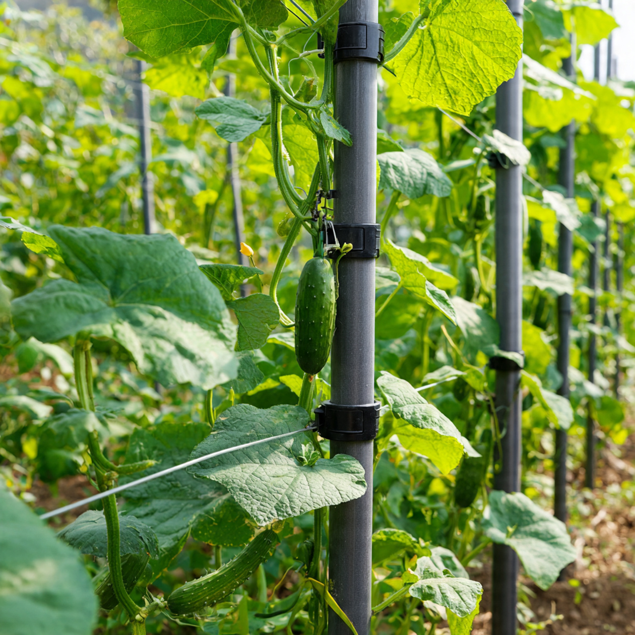 Adjustable Height Trellis System