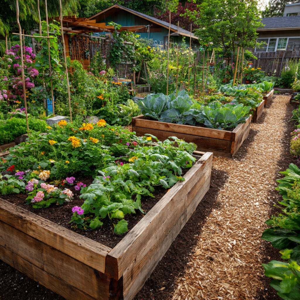 25 Home Garden Ideas to Transform Your Space into a Lush Retreat 5 beautiful outdoor raised garden beds made of