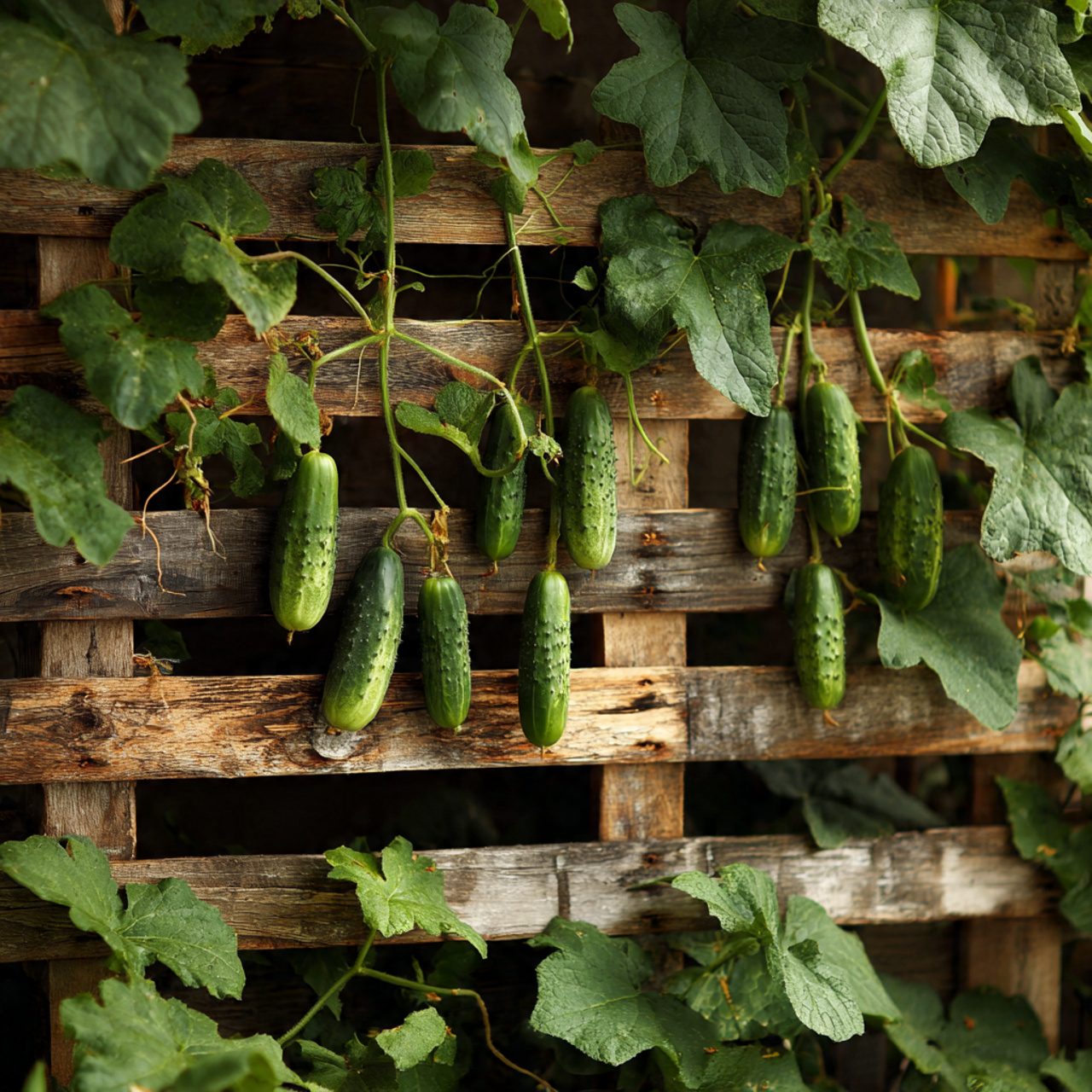 diy garden trellis made from repurposed wooden