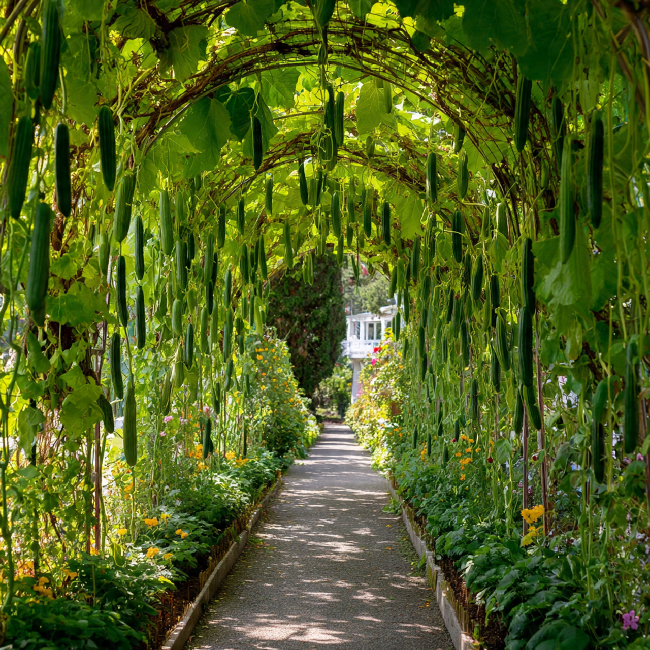 Beautiful Arch Trellis Design