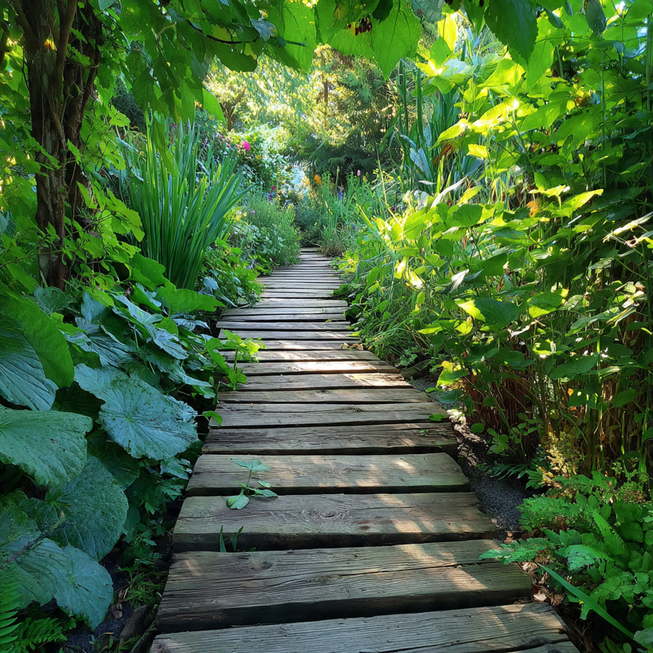 Wooden Boardwalks for Natural Terrain