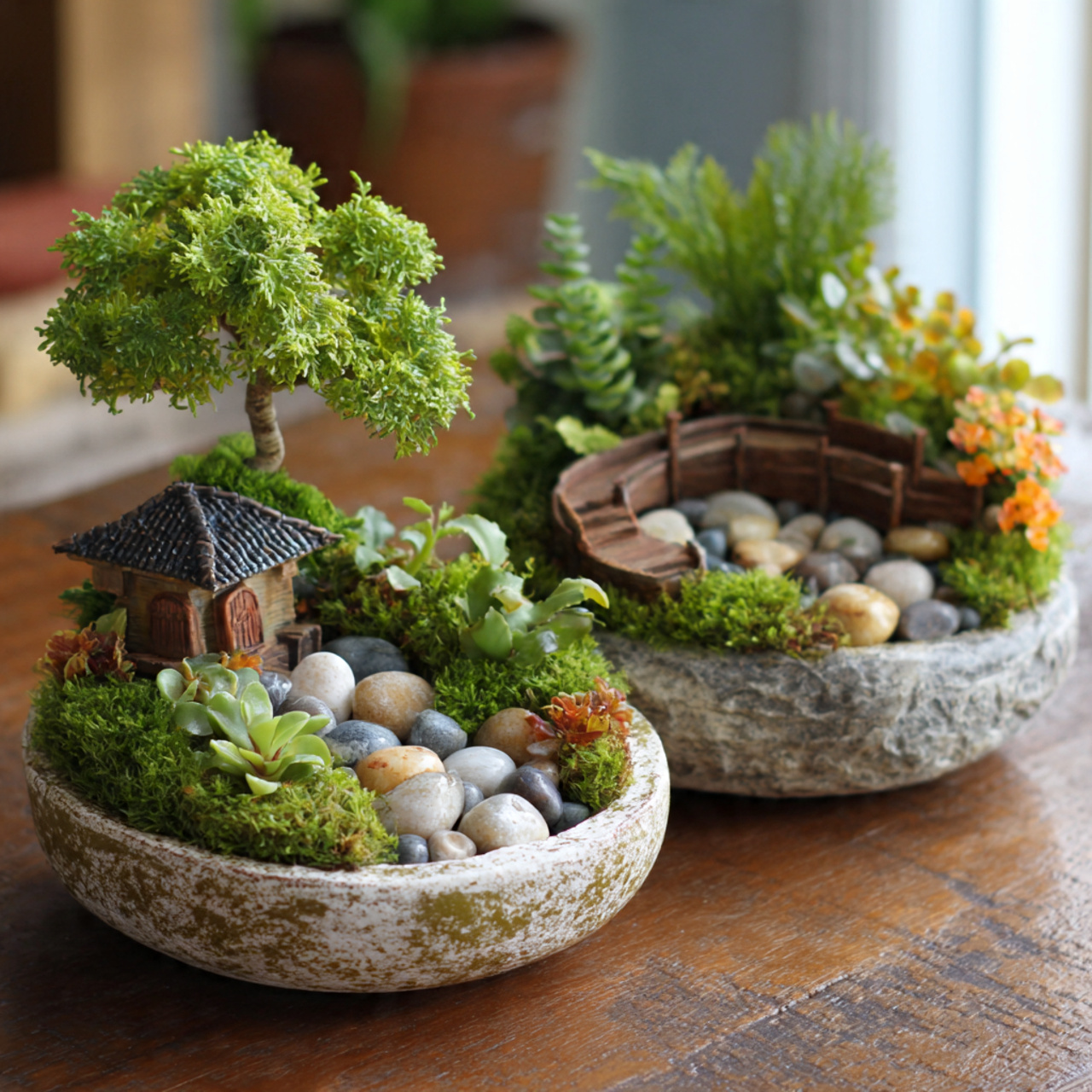 Whimsical Fairy Garden Displays