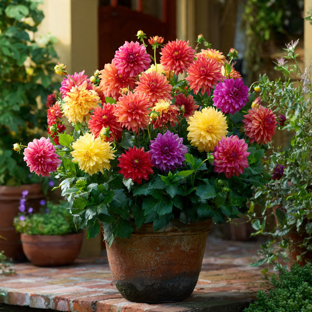 Dahlias: Garden-Worthy Blooms in Pots