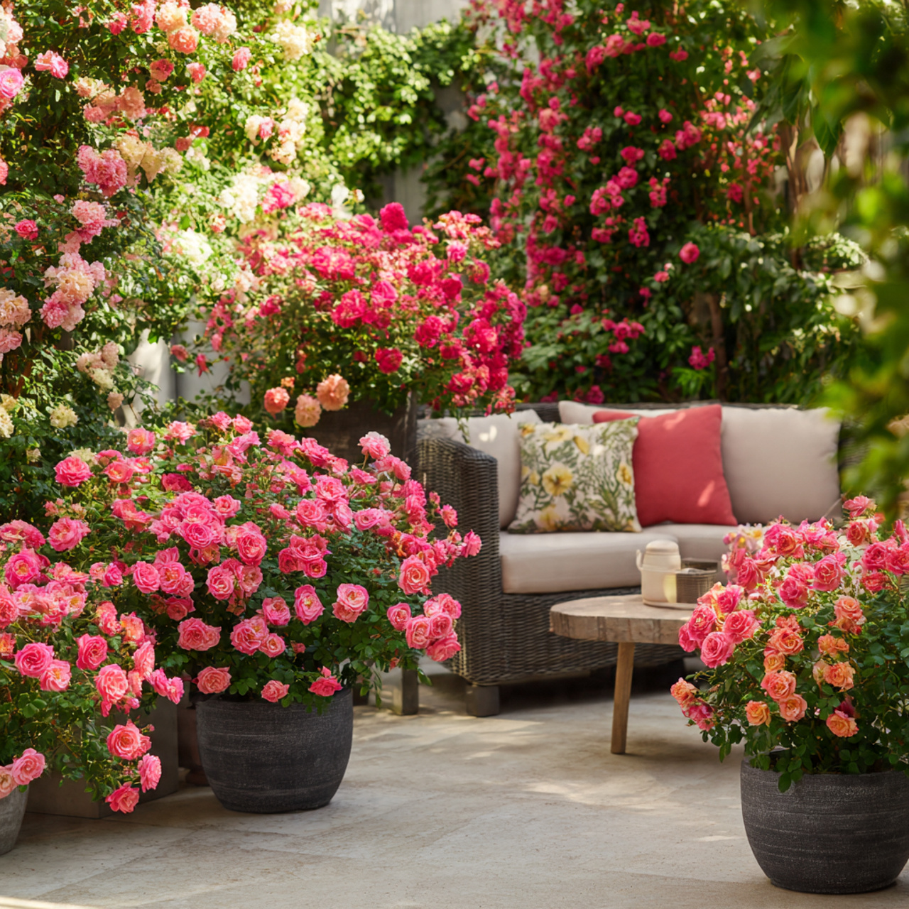 Roses: Timeless Elegance in Containers