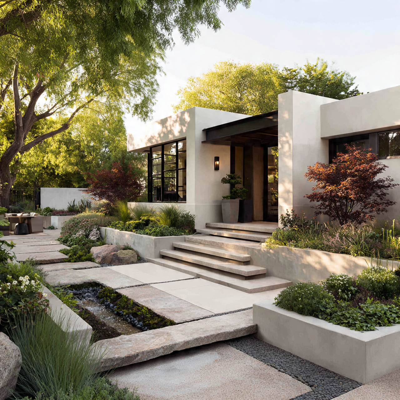 Concrete and Stone Hardscaping