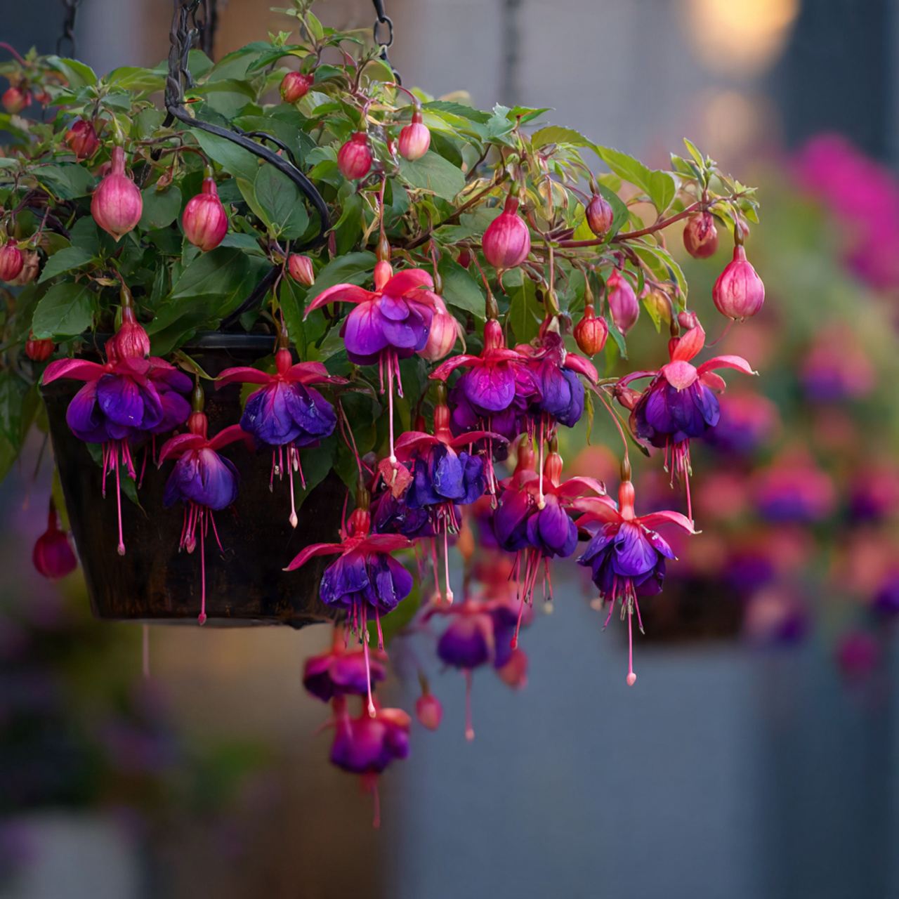 Fuchsia: Elegant Hanging Jewels