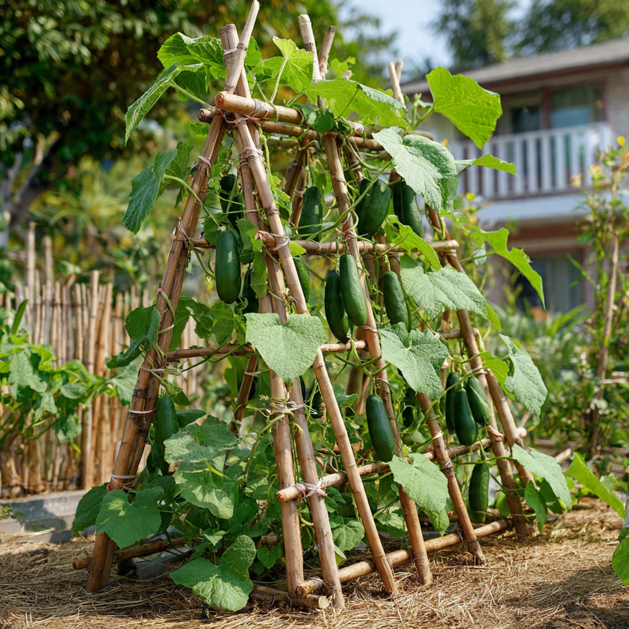 Compact Bamboo Teepee