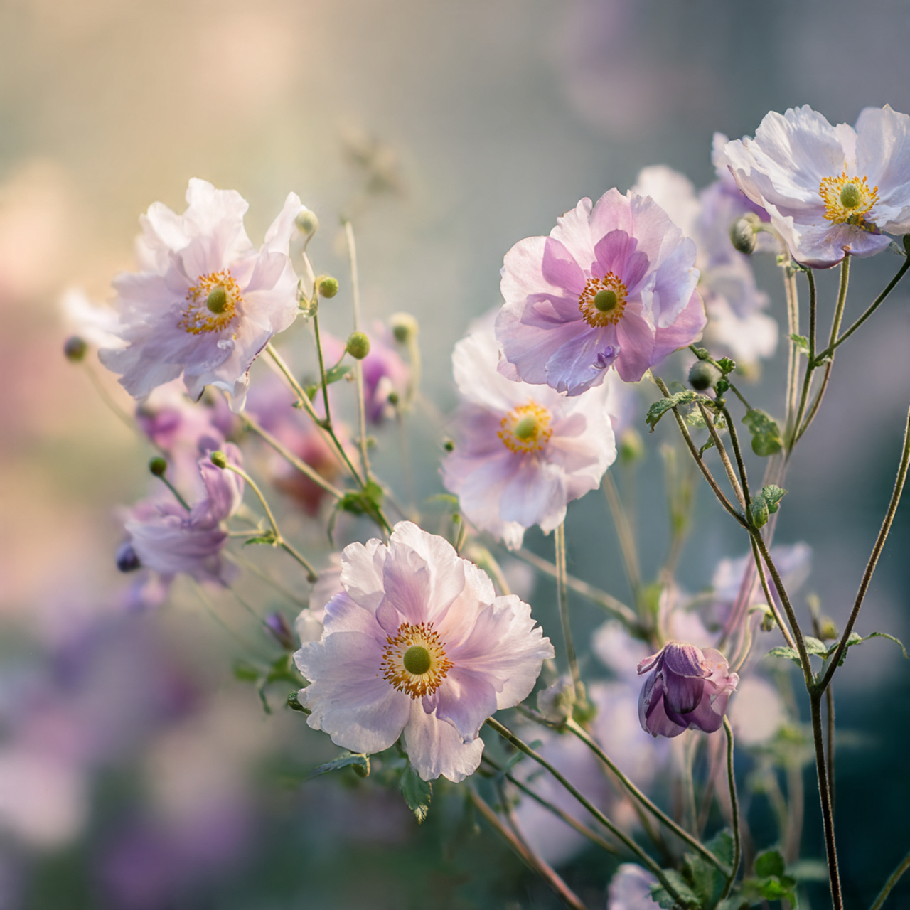 soft elegant may birth flowers growing in 1