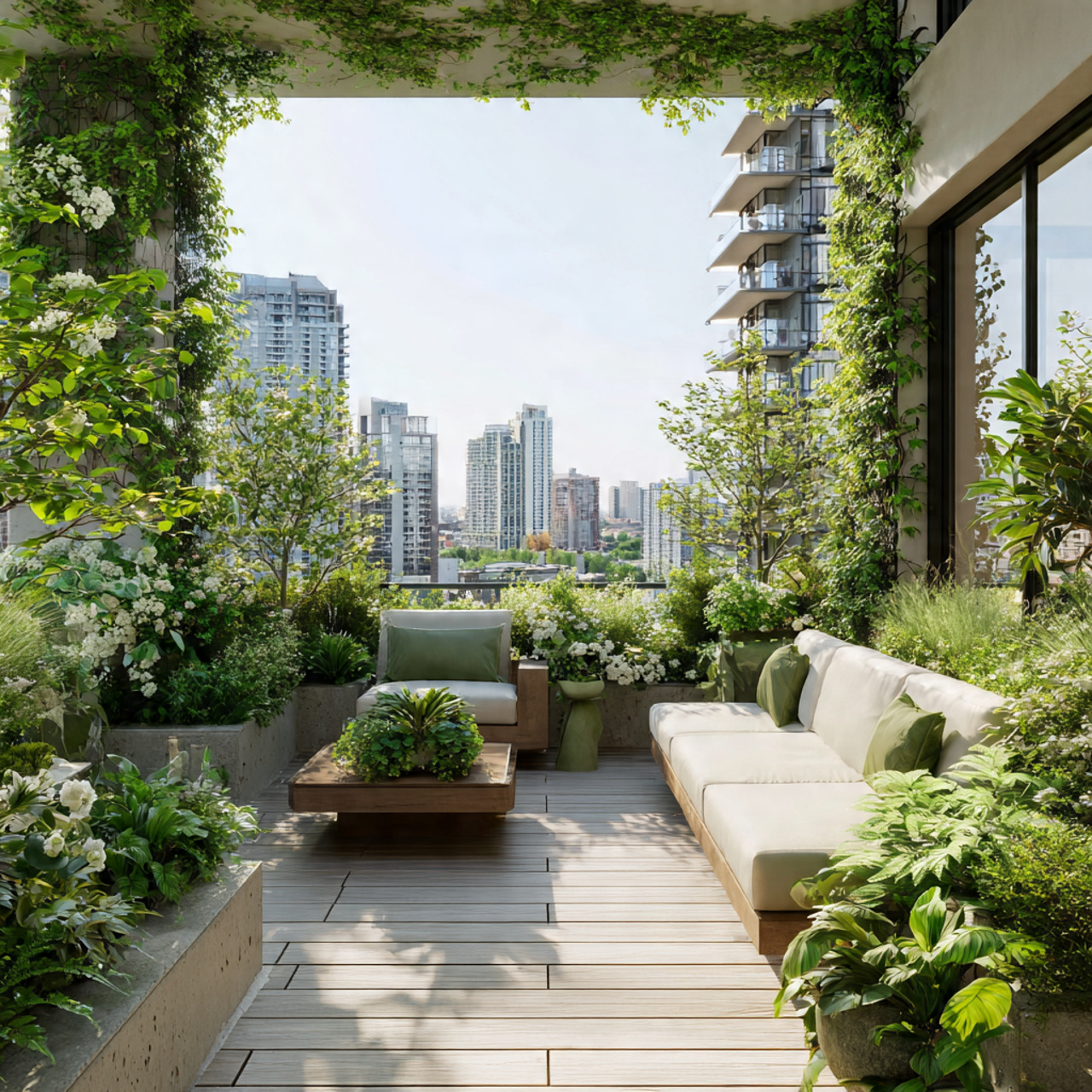 terrace garden design