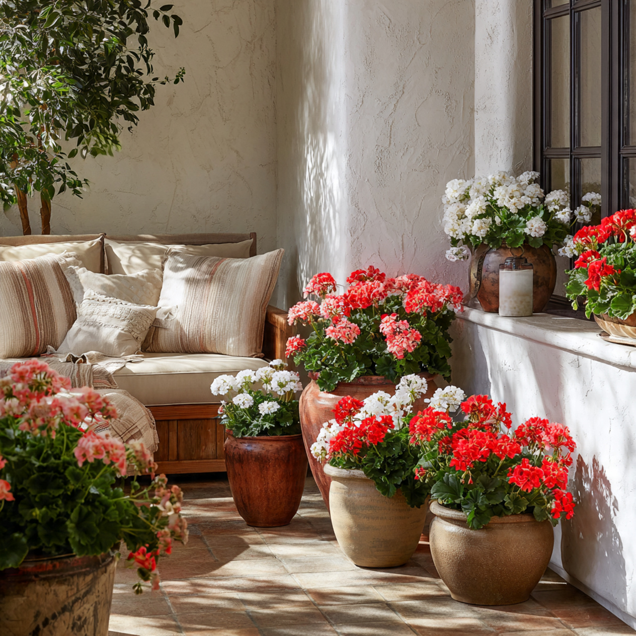 Geraniums: The Reliable Color Machines