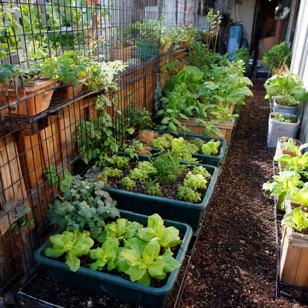 Grow Your Own Food from Compact Vegetable Gardens