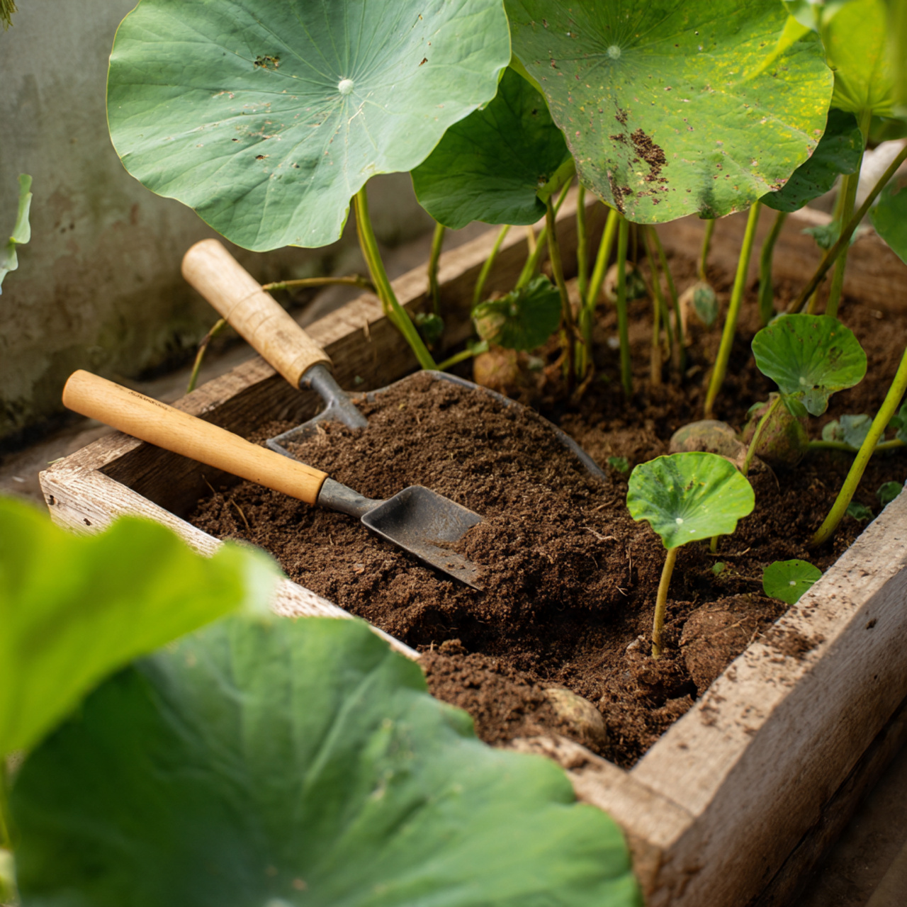Maintenance of Lotus Soil