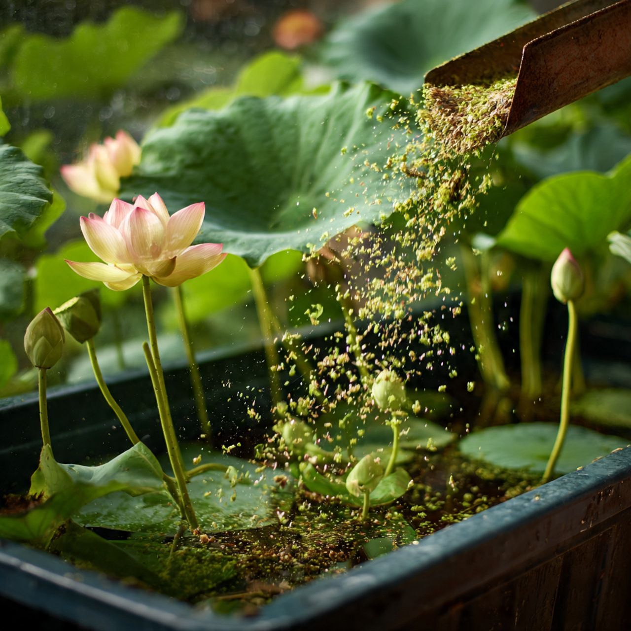 Fertilizing Lotus Plants