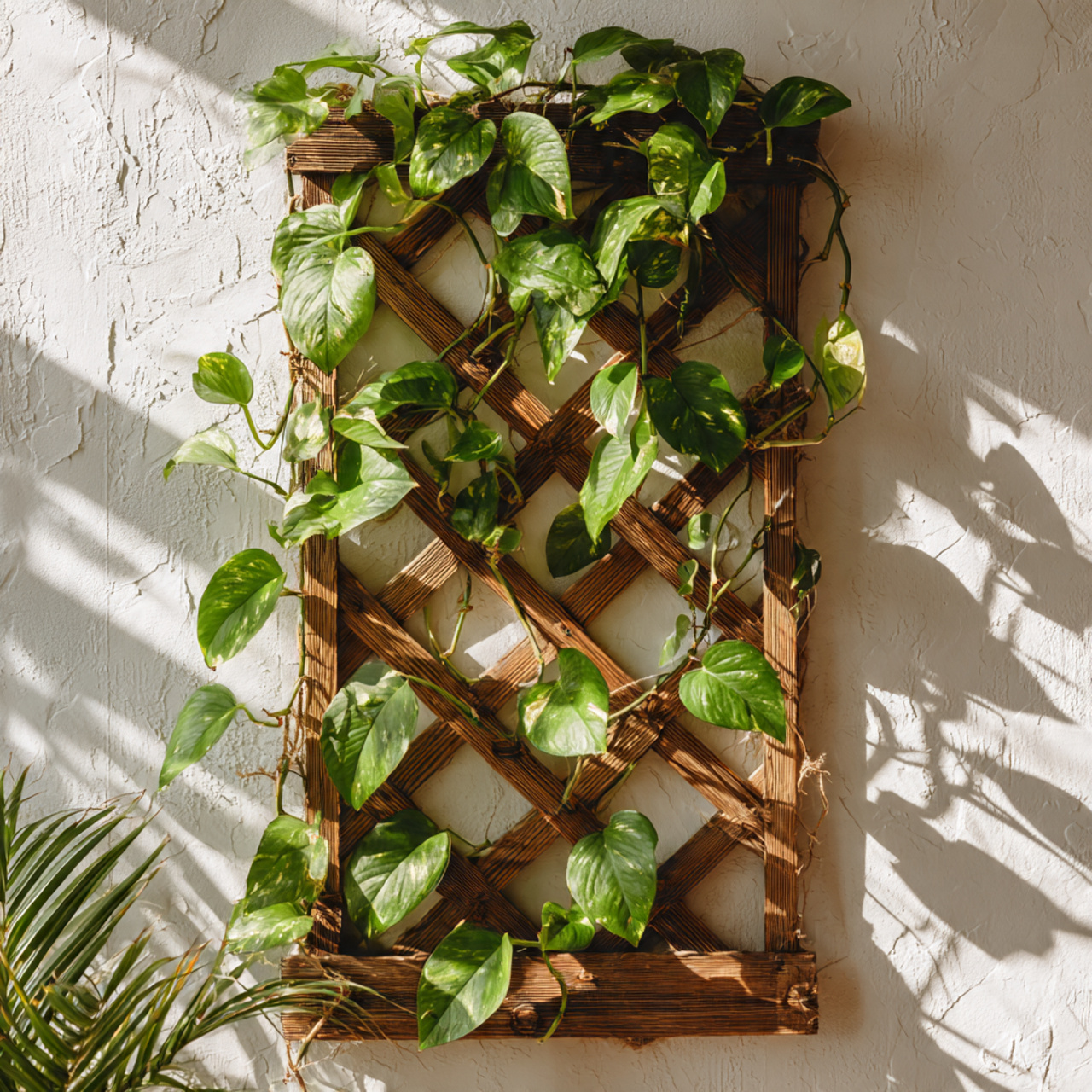 Building a Wooden Trellis: Structure Meets Style