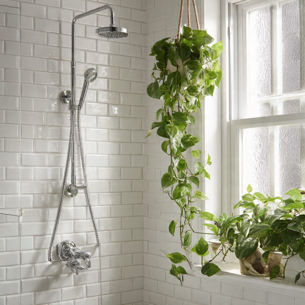 Bathroom Shower Rod Setups: Humidity