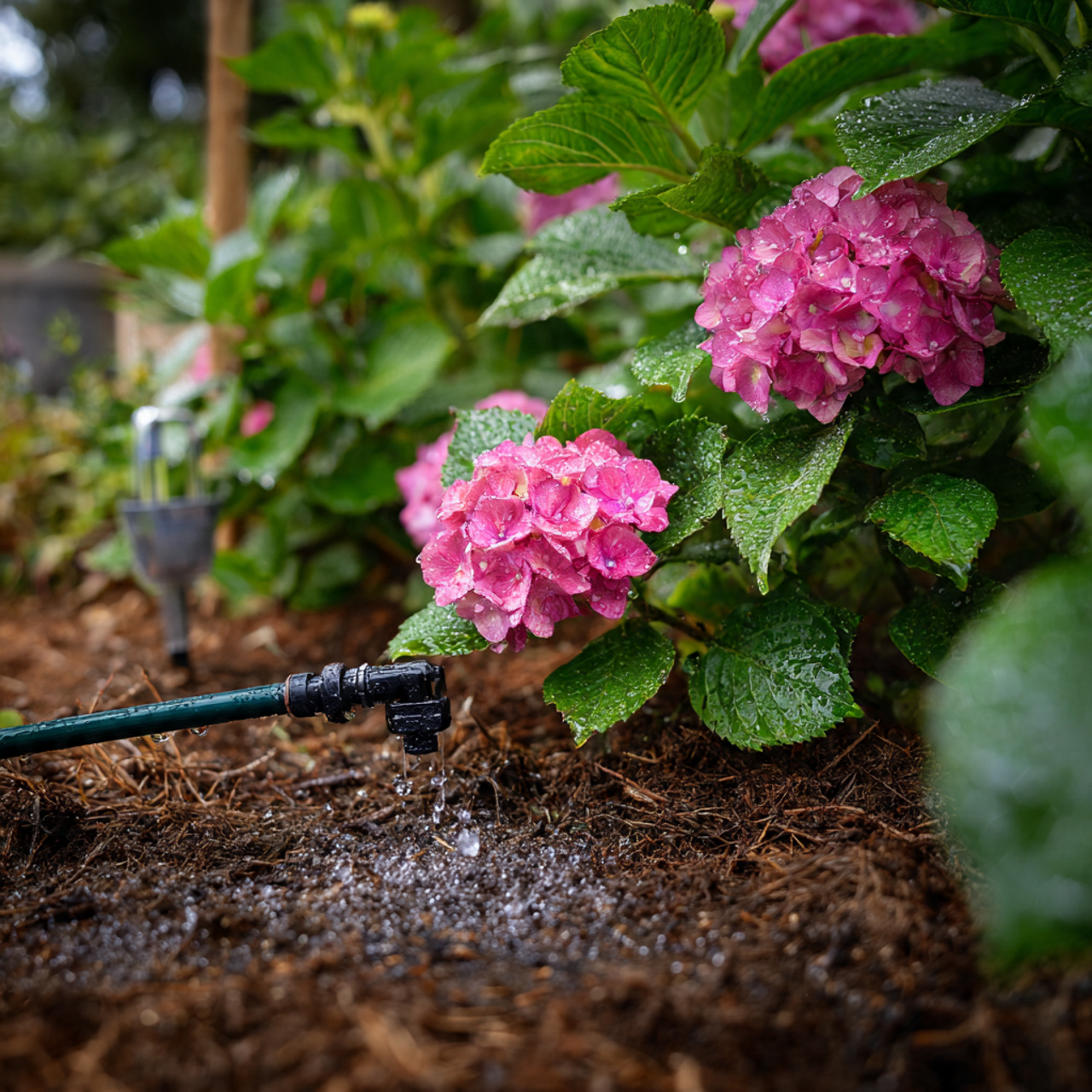 Pink Hydrangeas for Home: Easy Growing, Care Tips & Display 5 Watering the Right Way