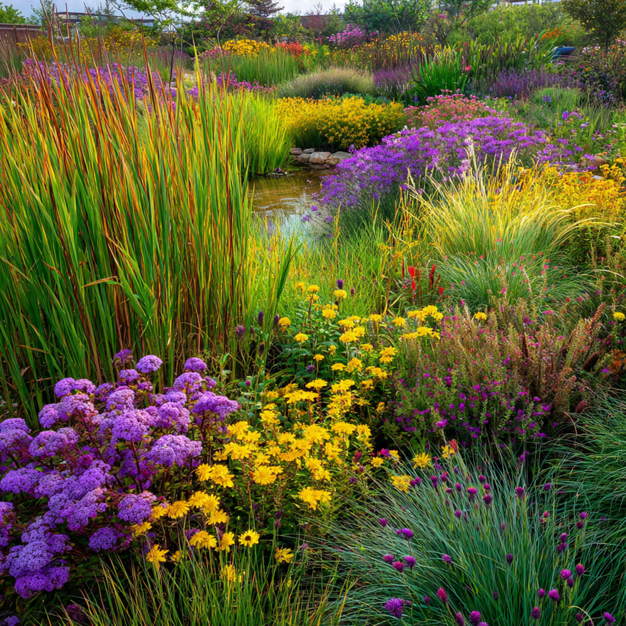 Incorporating Colorful Perennials for Year-Round Interest
