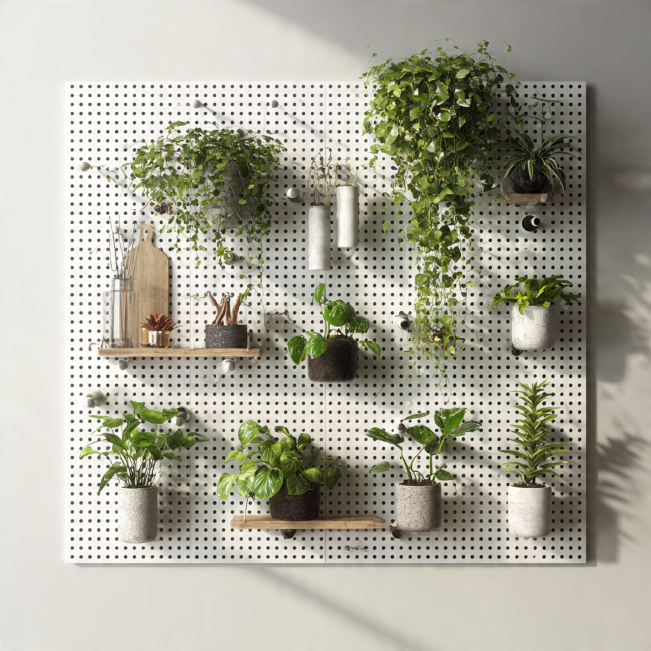 Pegboard Walls: Infinite Customization