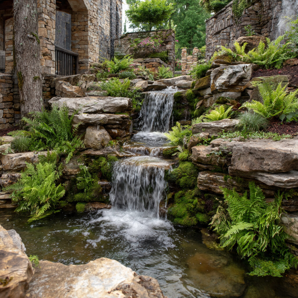 Waterfall Features: Adding Movement and Sound