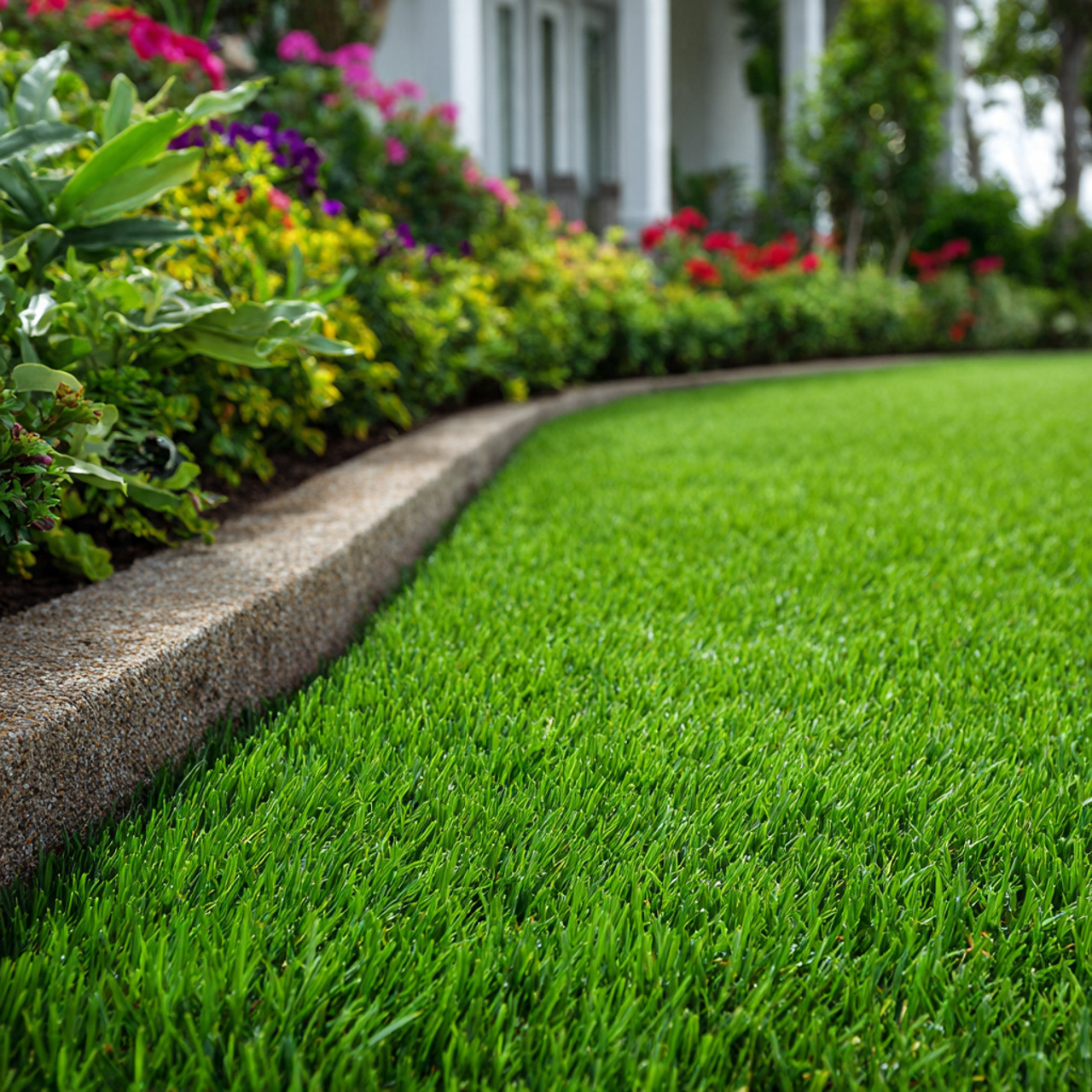 Lawn Edging for Clean Visual Boundaries
