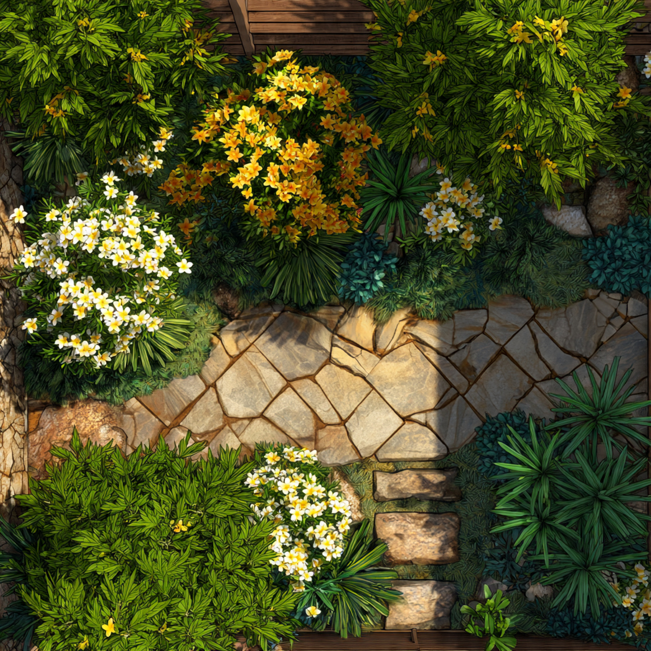 Plumeria Flowers for Garden: 17 Essential Growing Ideas 2 Optimal Placement for Plumeria Flowers in Garden Designs