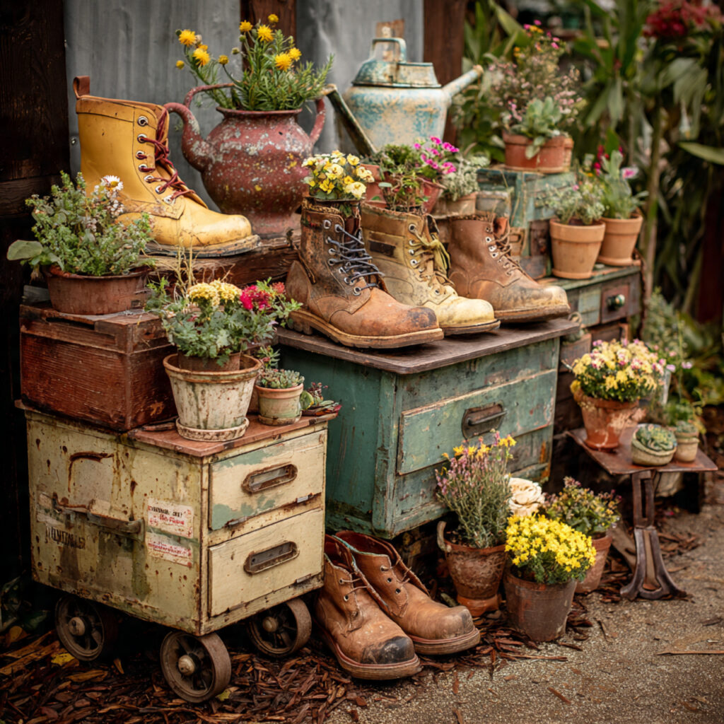 Getting Creative with Repurposed Containers