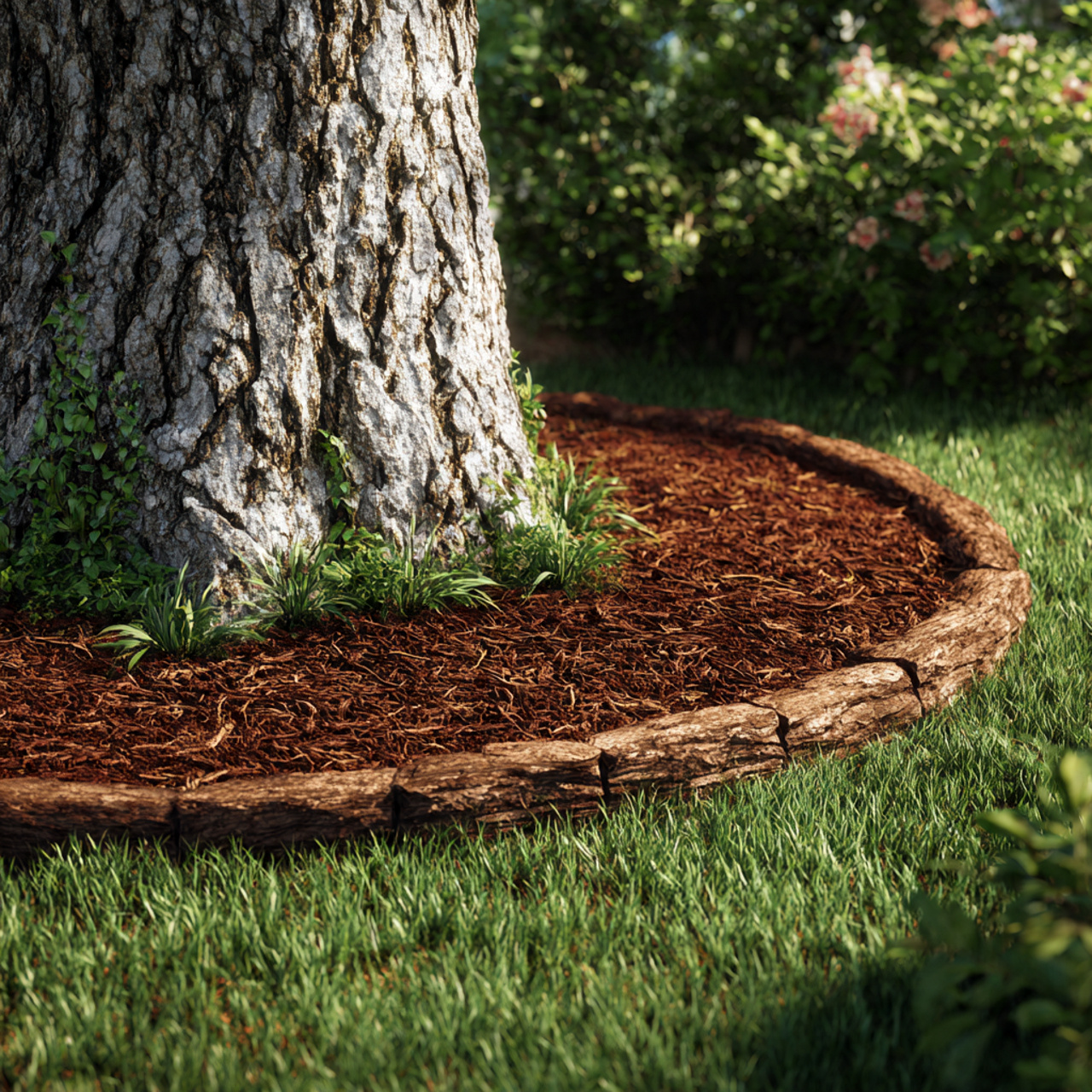 Creating Healthy Borders Around Trees and Shrubs