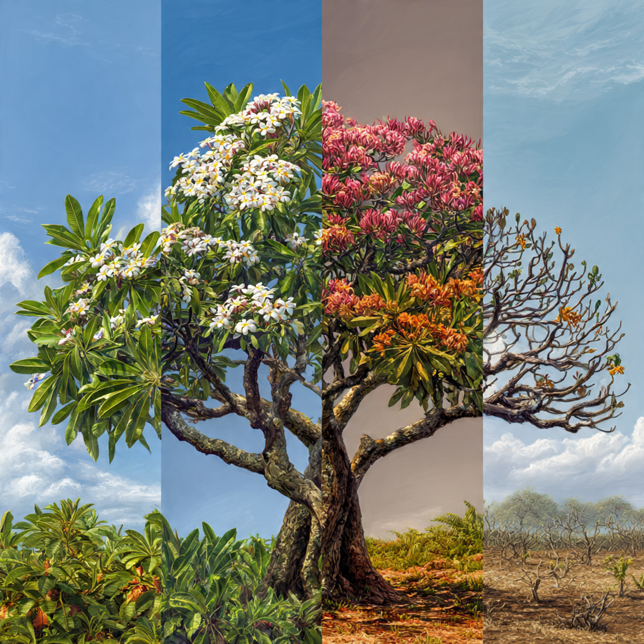 Plumeria Flowers for Garden: 17 Essential Growing Ideas 14 Seasonal Care Calendar for Plumeria Flowers in Gardens