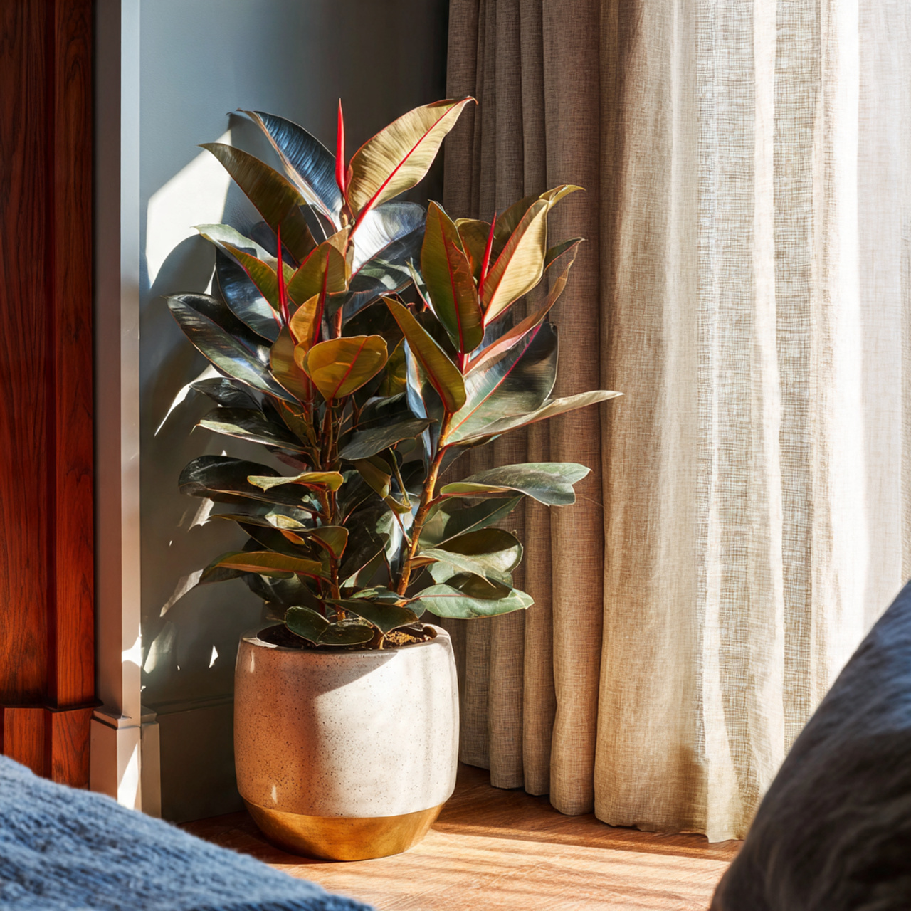 The Statement-Making Rubber Plant