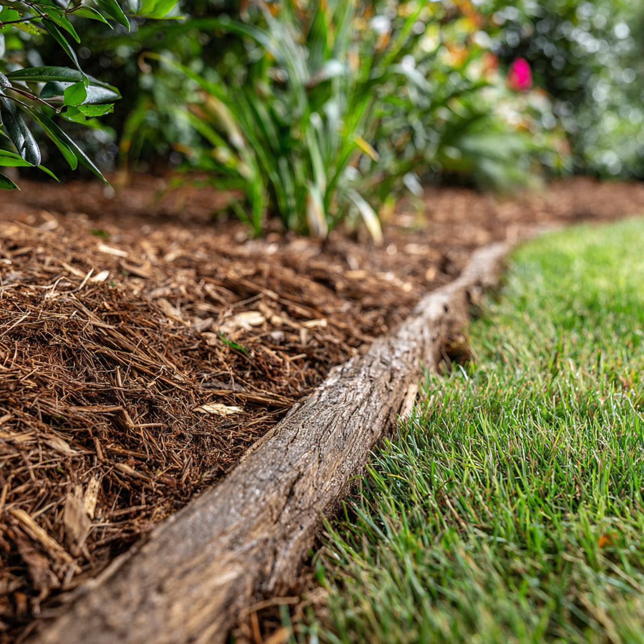Keeping Mulch Where It Belongs