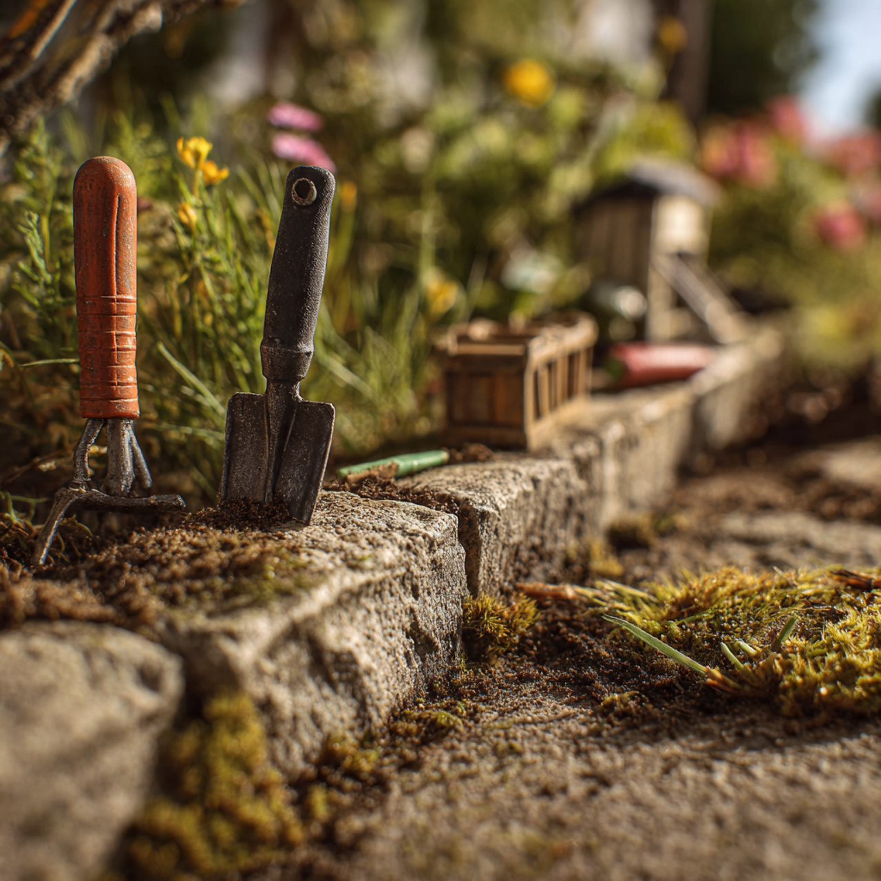 Repairing and Adjusting Existing Edging