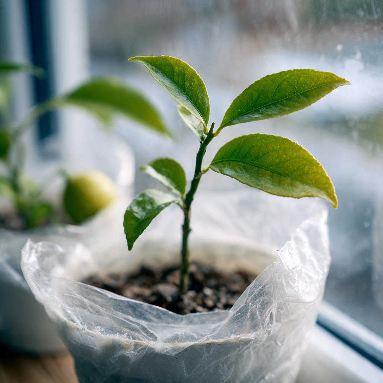 Propagating a Lemon Tree from Cuttings