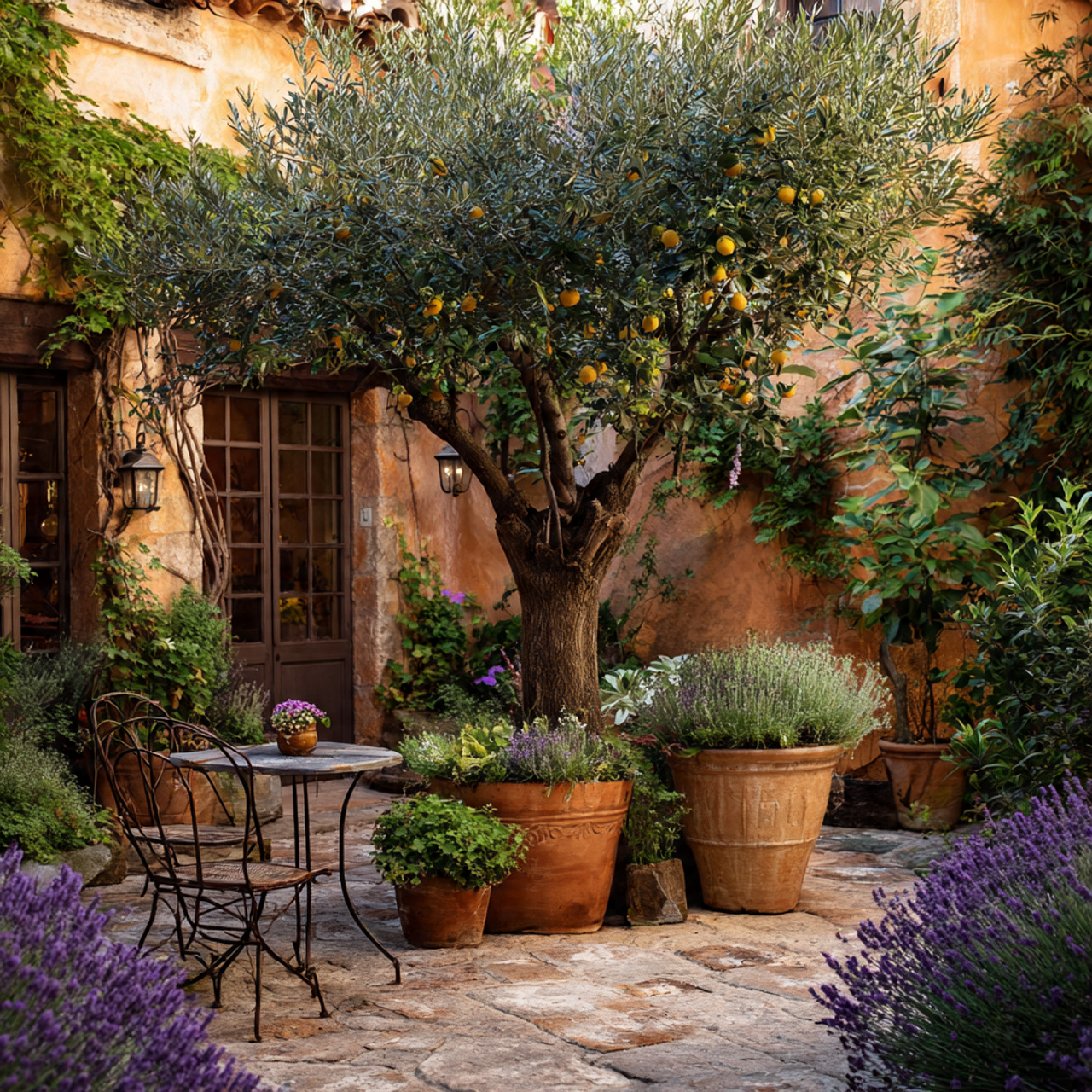 Designing a Garden Around a Lemon Tree