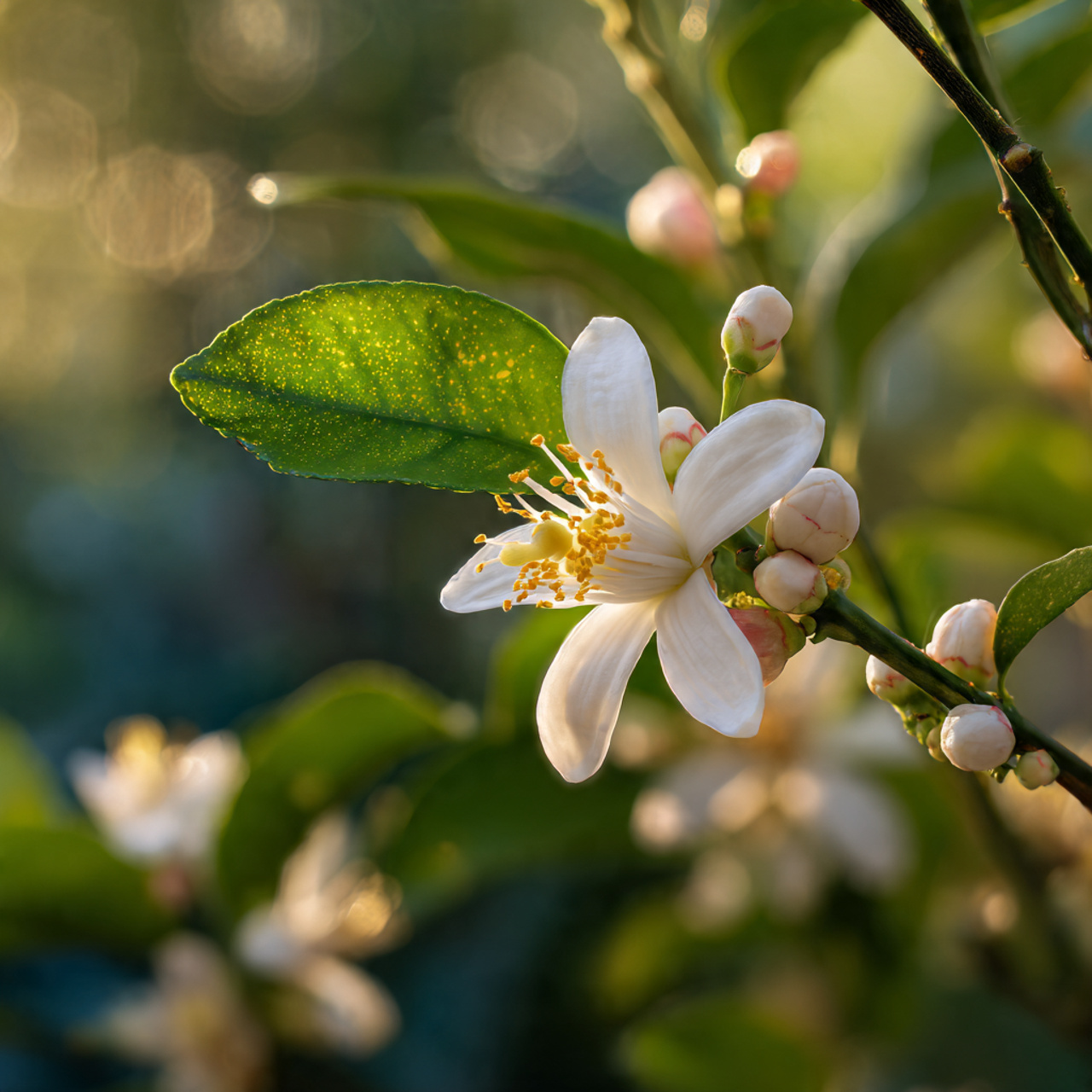 Attracting Pollinators with a Lemon Tree