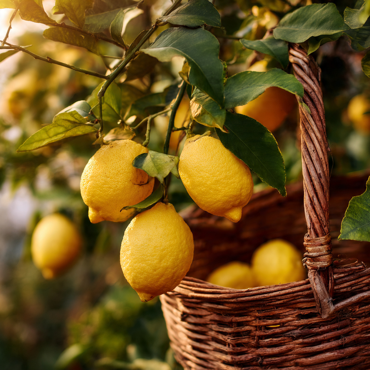 Harvesting Lemons at Peak Ripeness